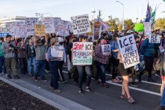 “ICE out of the Super Bowl”
8, Feb. 2026 Community protests the presence of ICE and Border Patrol at Super Bowl LX in Santa Clara, Ca.
(ProBonoPhoto/John Weekes